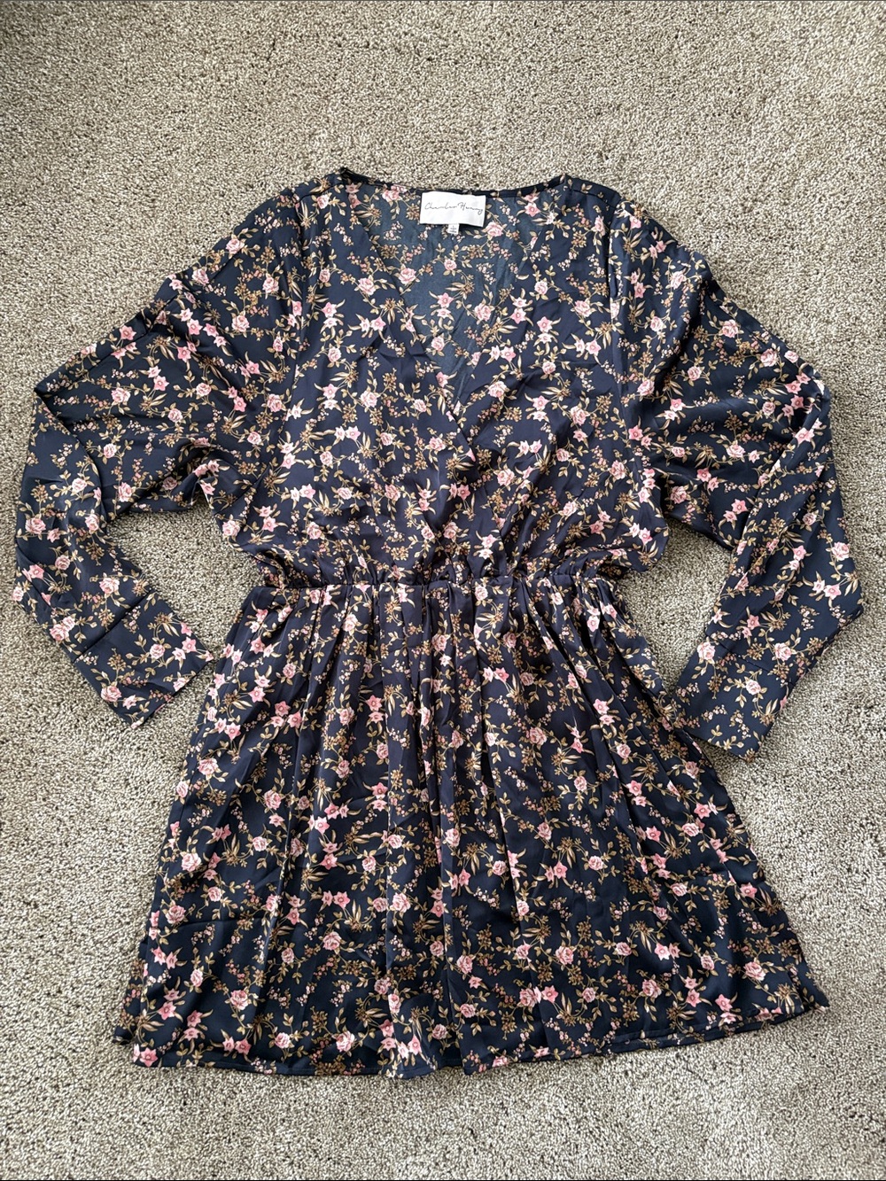 Charles Henry wrap dress